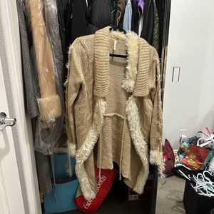 Fuzzy Cardigan